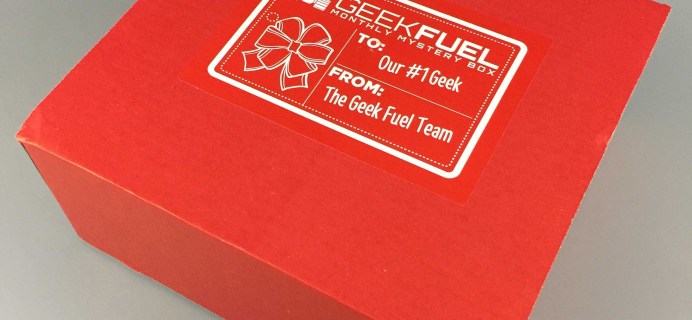 Geek Fuel December 2016 Subscription Box Review + Coupon!