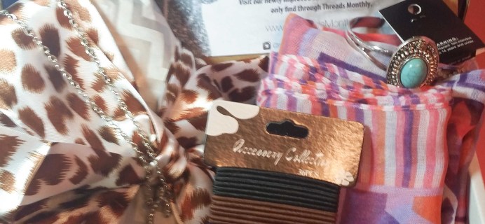 Threads Monthly December 2016 Subscription Box Review + Coupon