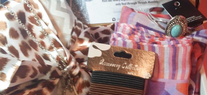 Threads Monthly February 2017 Subscription Box Review + Coupon