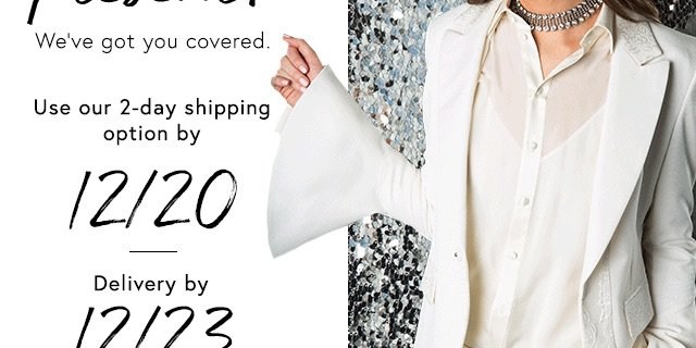 Rush Shipping! Get Rachel Zoe Box of Style for Holiday Delivery + $20 Off Coupon!