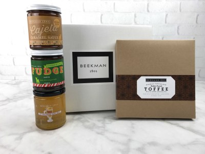 Beekman 1802 Specialty Food Club December 2016 Subscription Box Review