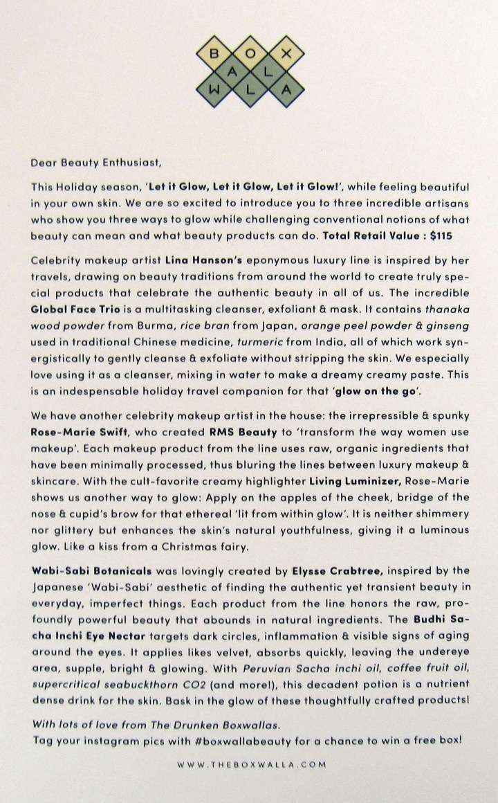 Curator Letter