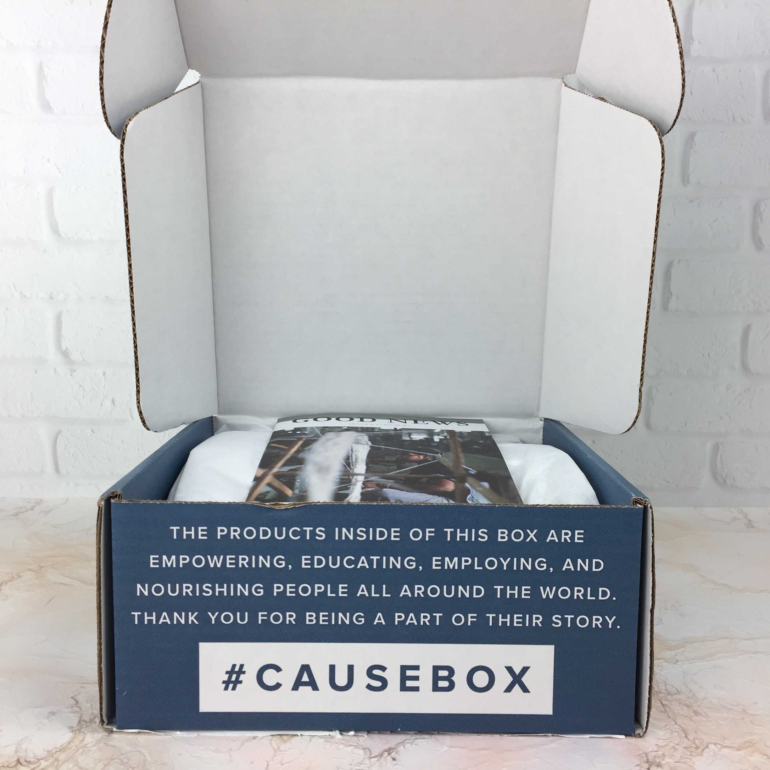 CAUSEBOX Winter 2016 Subscription Box Review + Coupon Hello Subscription