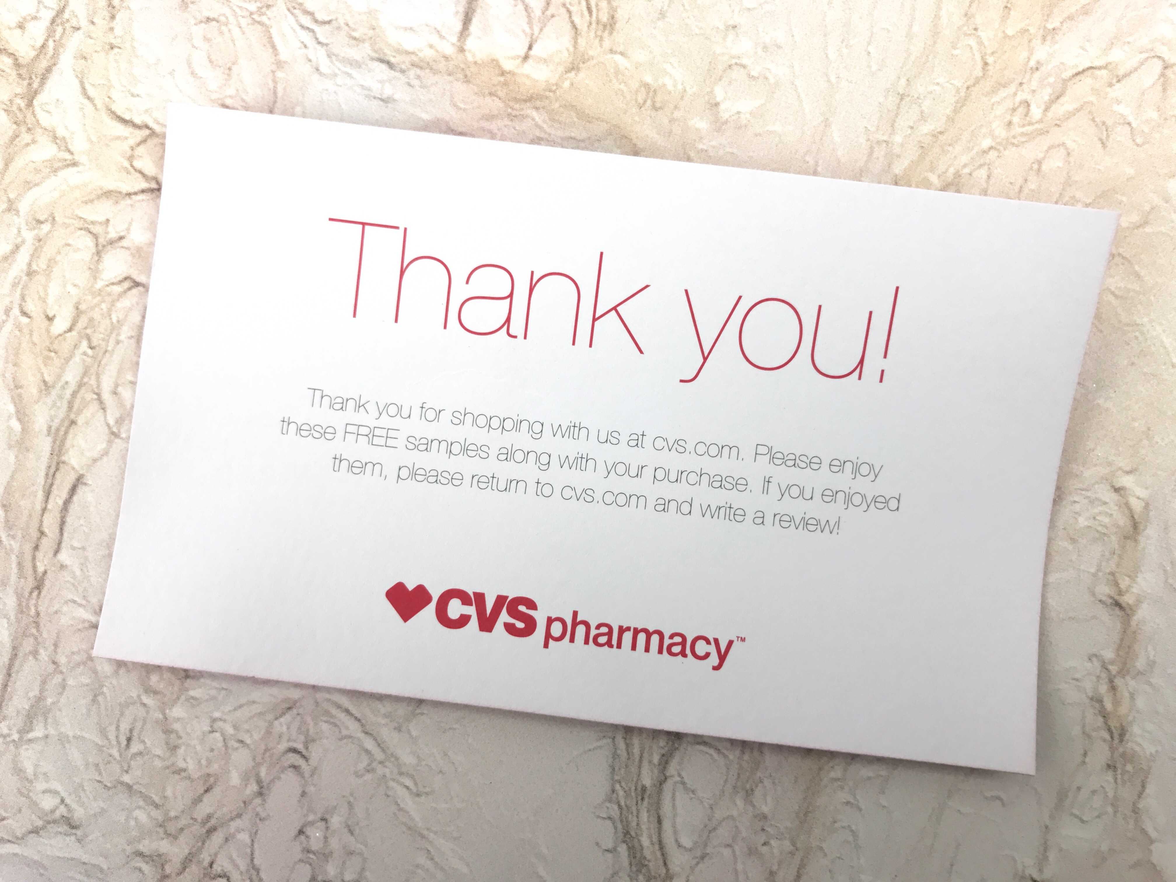 CVS Sample Pack Review - December 2016 - Hello Subscription