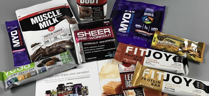 Amazon Mr. Olympia Prime Sample Box Review