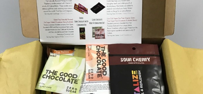 Sleek Treat December 2016 Sugar Free Subscription Box Review