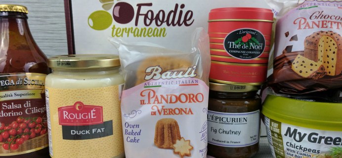 Foodieterranean Subscription Box Review – December 2016