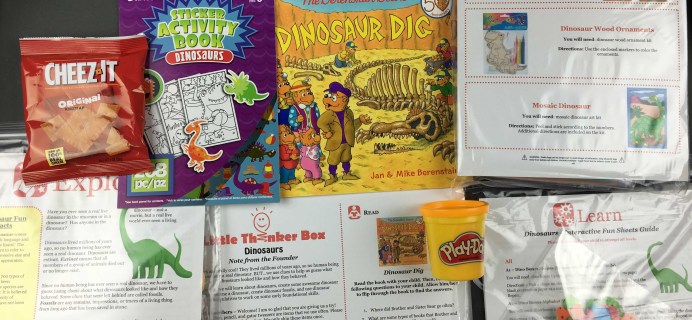 November 2016 Little Thinker Box Subscription Box Review