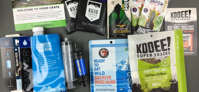 Hiker Crate December 2016 Subscription Box Review