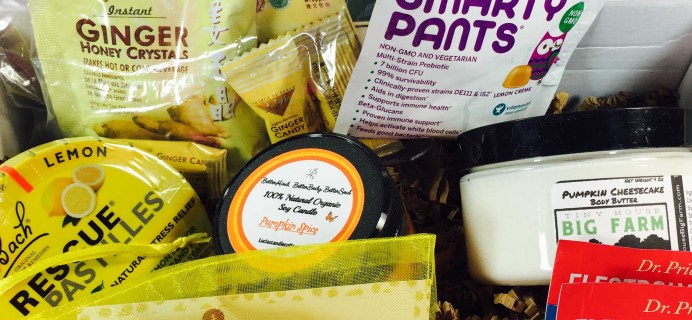 BetterU Box November 2016 Subscription Box Review