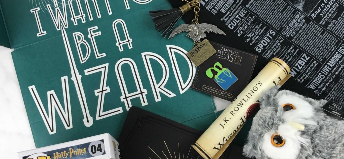 Wizarding World Crate Review + Coupon – November-December 2016
