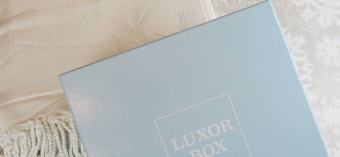 Luxor Box December 2016 Luxurious Gifts Limited Edition Box Review