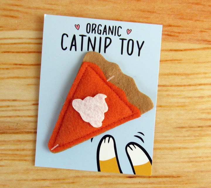 Pumpkin Pie Catnip Toy