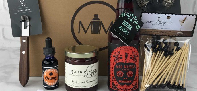 Mixology Monthly December 2016 Subscription Box Review + Coupon