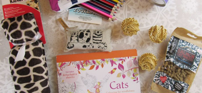 My Purrfect Gift Box November 2016 Subscription Review + Coupon