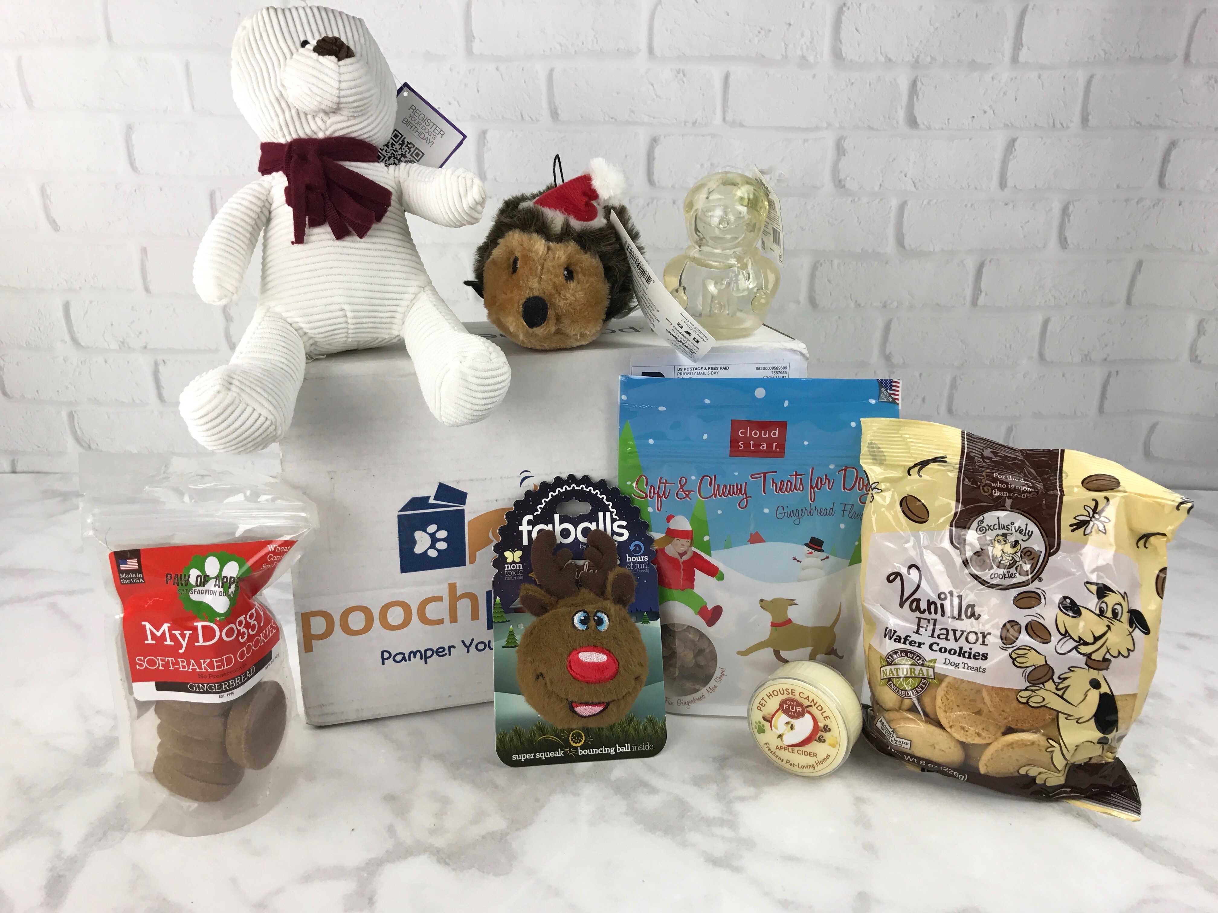 Pooch Perks December 2016 Subscription Box Review + Coupon! Hello