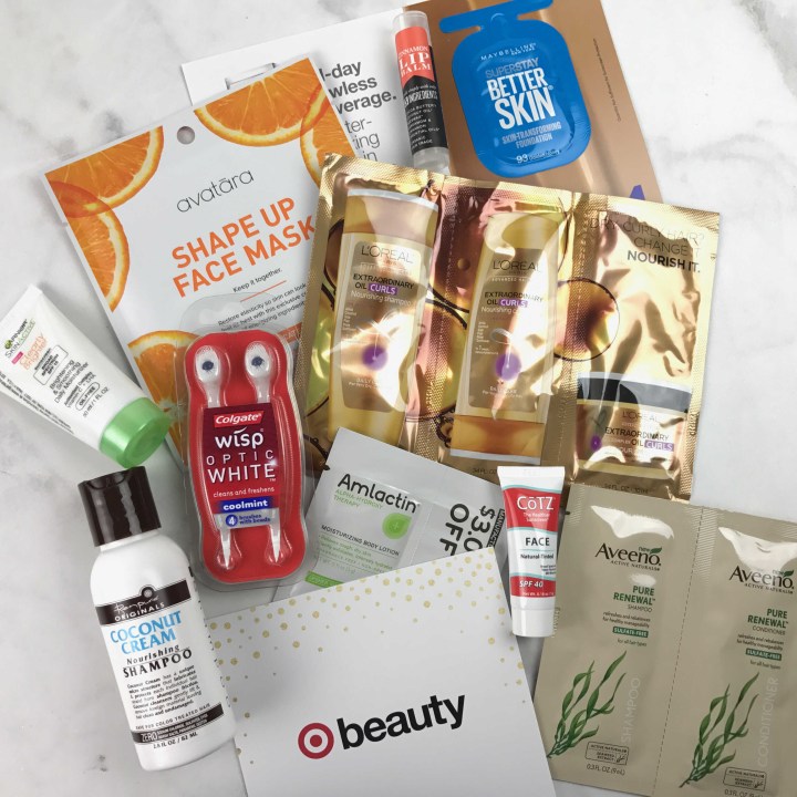 Target Beauty Box December 2016 Box Review - Mystery Box - Hello ...