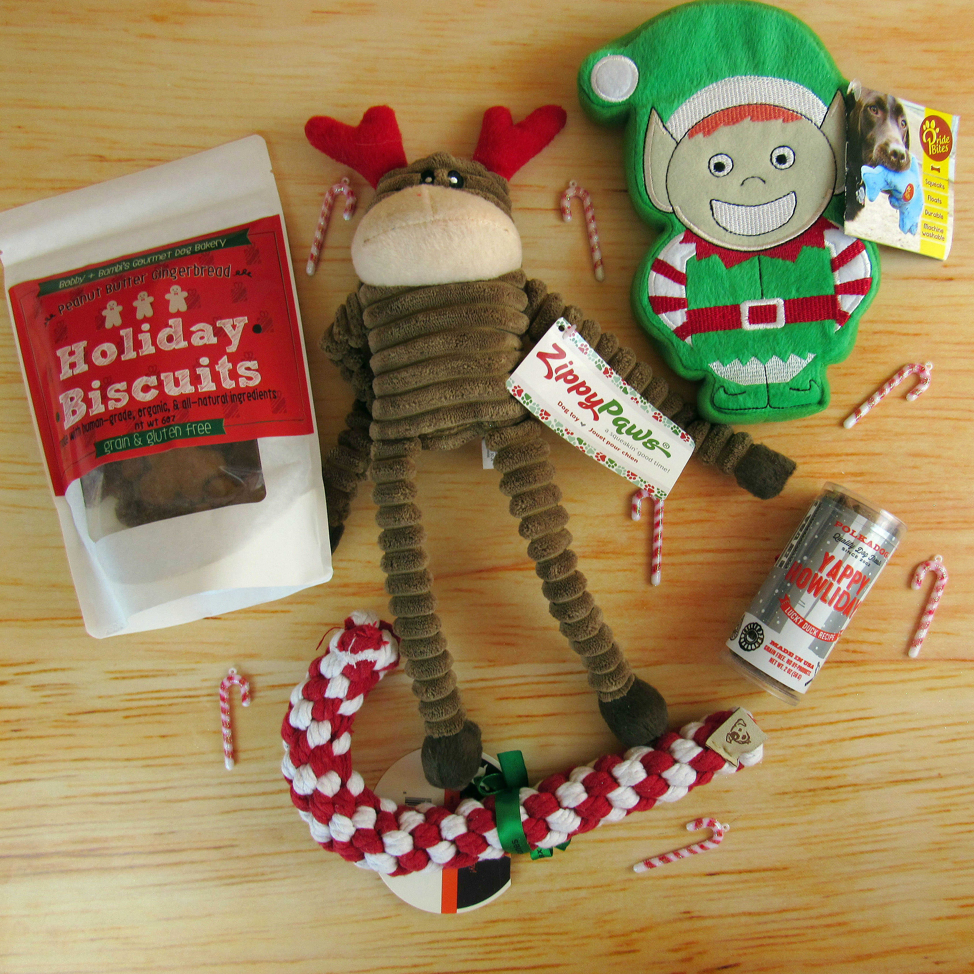 PrideBites Elf Holiday Dog Toy PrideBites Elf Holiday Dog Toy