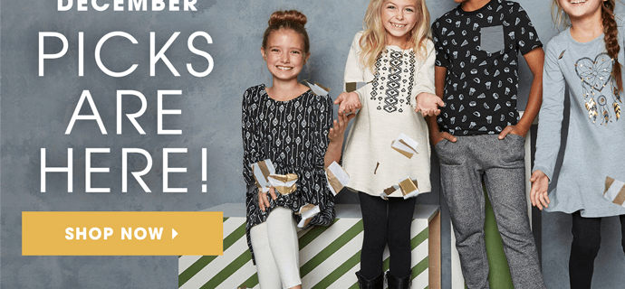FabKids December 2016 Collection + First Outfit $9.95!