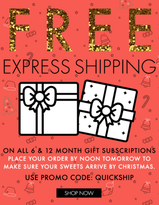 Treatsie Coupon: FREE Express Holiday Shipping!