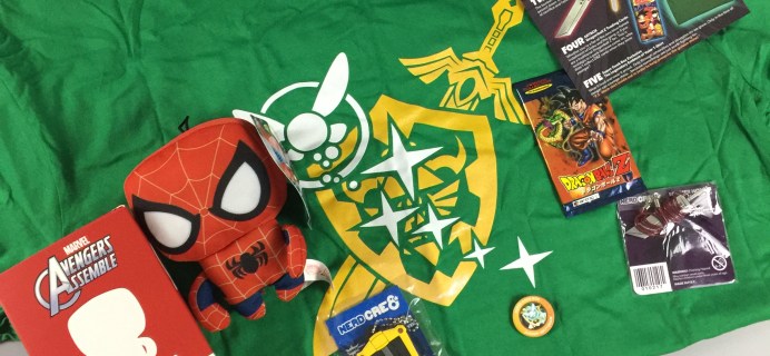 January 2017 Super Geek Box Subscription Box Review & Coupon