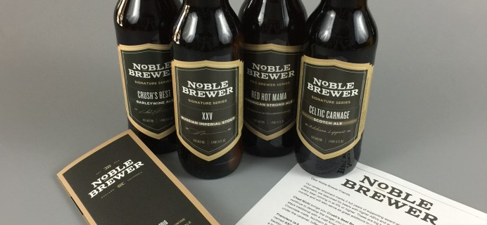 Noble Brewer Subscription Box Review + Coupon – Winter 2016
