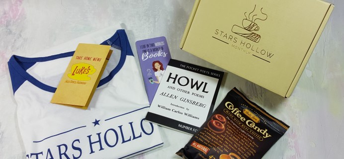 Stars Hollow Monthly Subscription Box Review – November 2016
