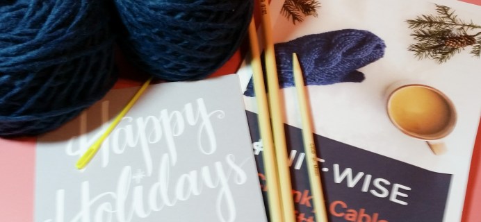 Knit-Wise Subscription Box Review – January 2017