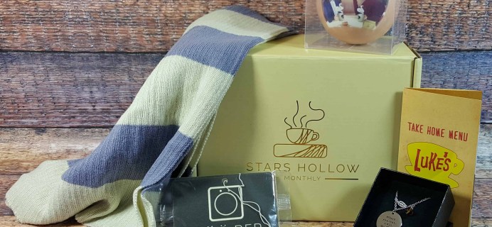 Stars Hollow Monthly Subscription Box Review – December 2016