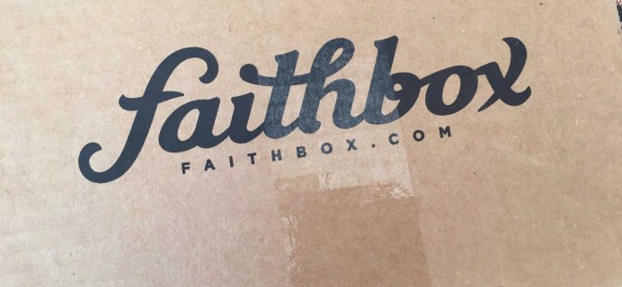 FaithBox January 2017 Subscription Box Review + Coupon