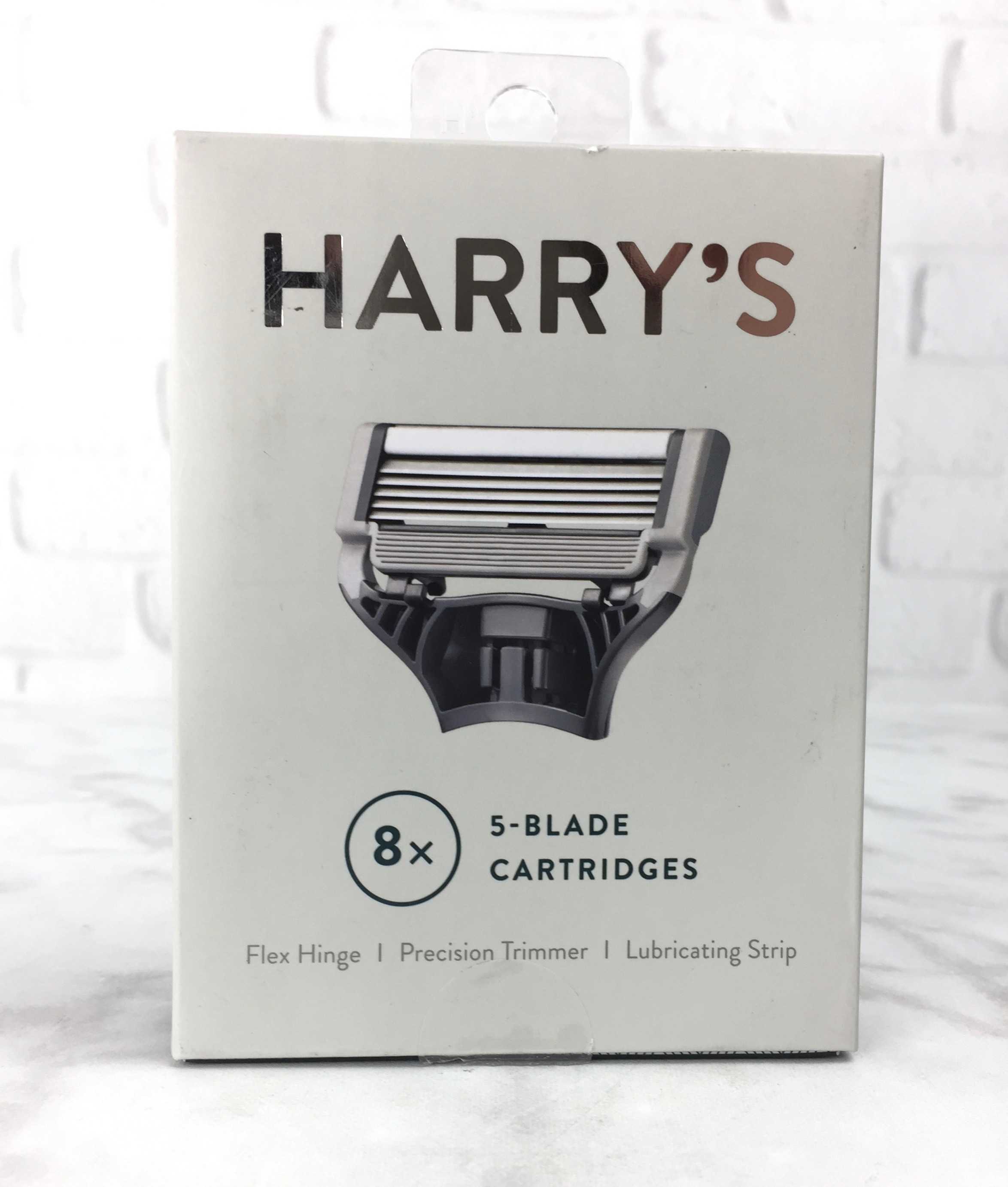 Harry's Men's Razor Blades Subscription Pack Review + Free Handle ...