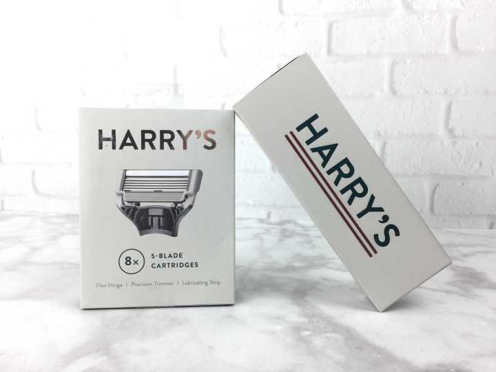 Harry's Men's Razor Blades Subscription Pack Review + Free Handle! hello subscription