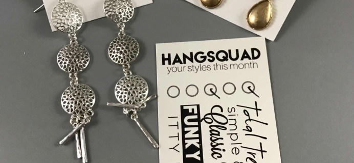 Hang Squad January 2017 Subscription Box Review + Coupon