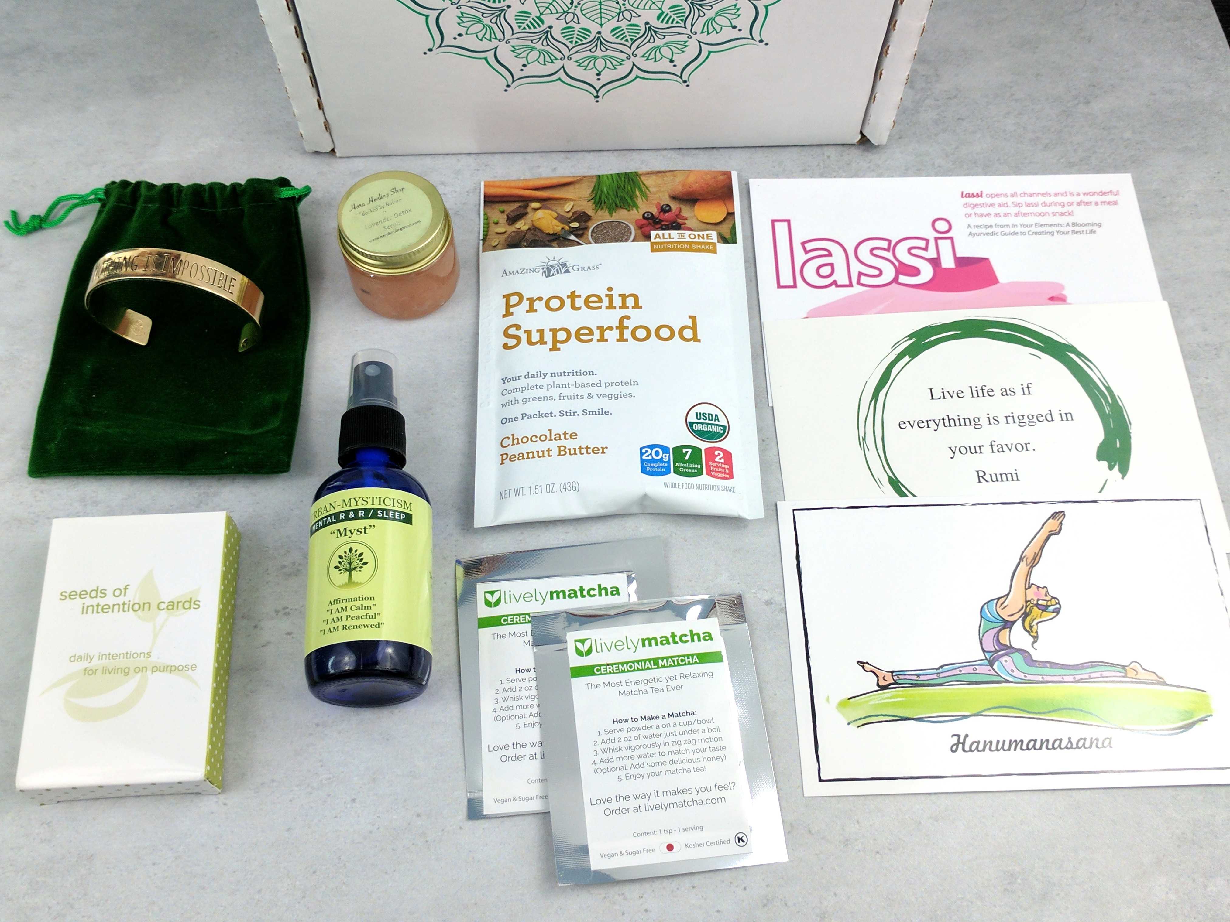 BuddhiBox Yoga Subscription Box Review + Coupon January 2017 Hello