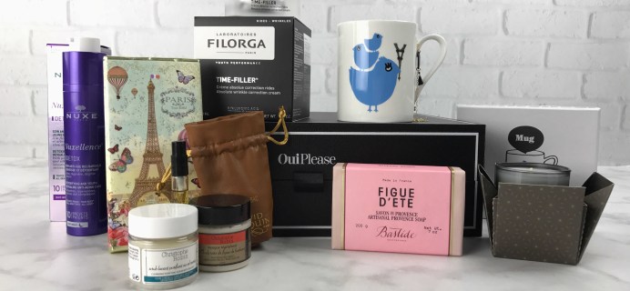 Oui Please January 2017 Subscription Box Review: Vol. 2.5 Winter In France