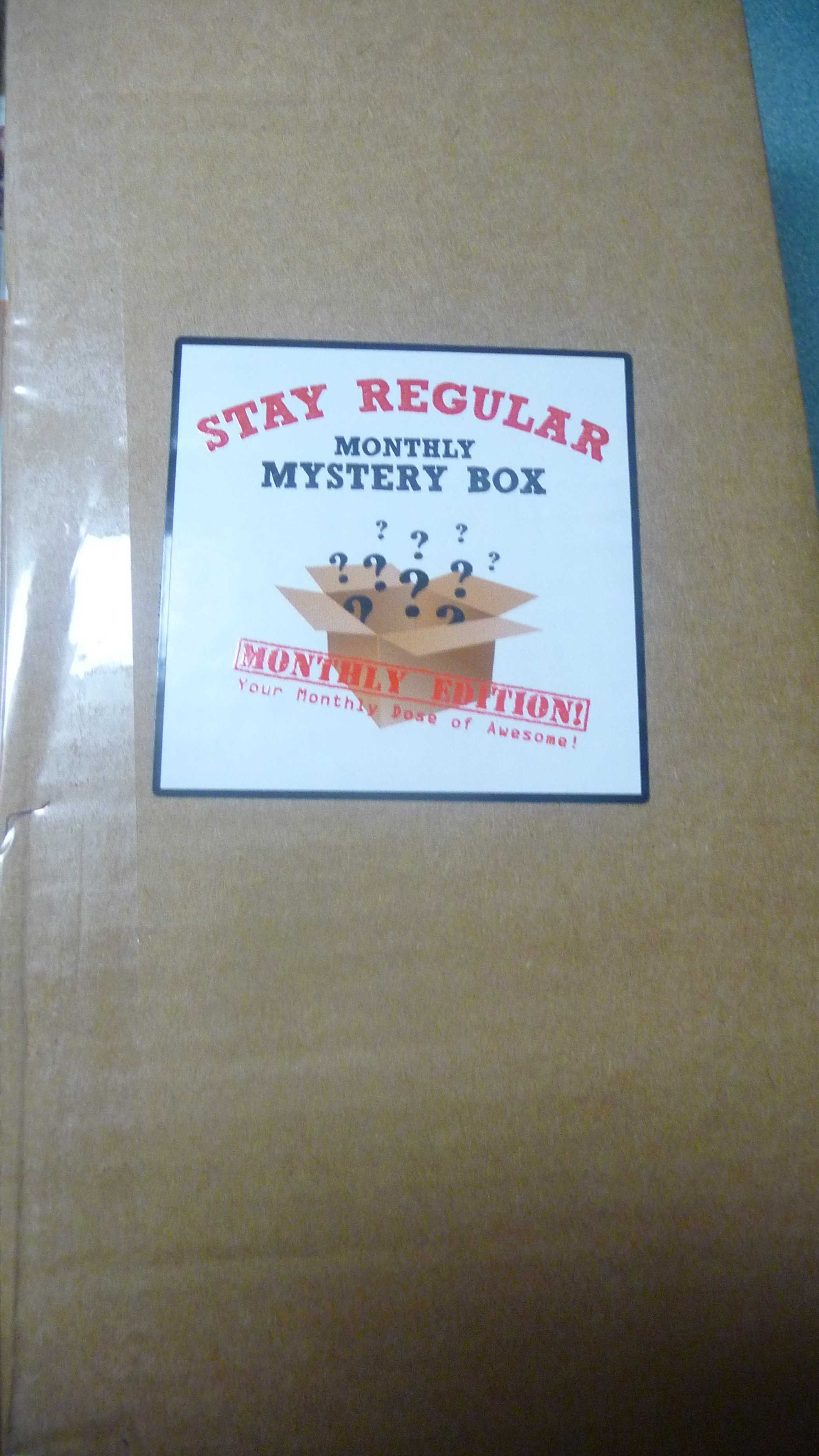 Stay Regular Monthly Mystery Box December 2016 Subscription Box Review