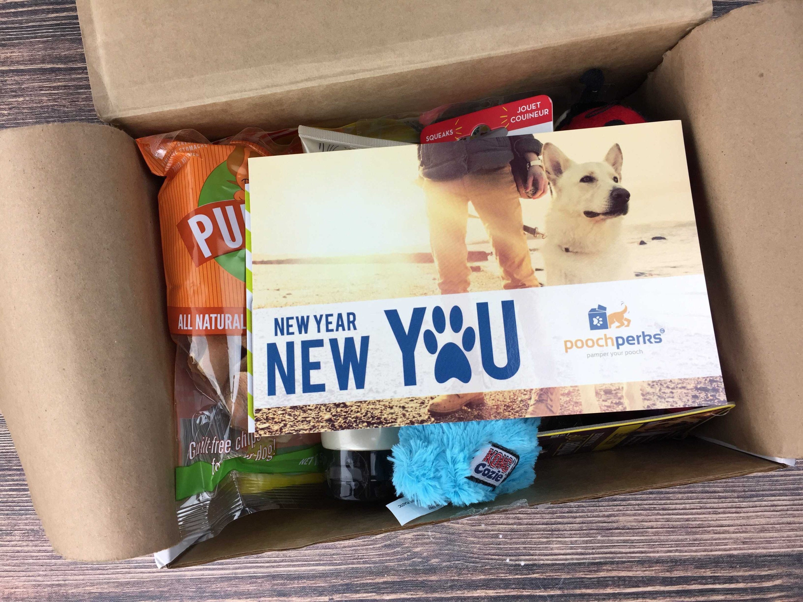 Pooch Perks January 2017 Subscription Box Review + Coupon! Hello