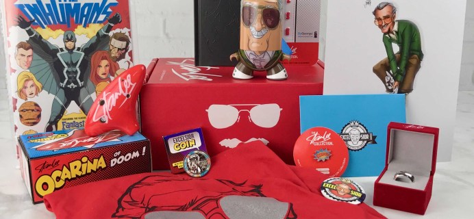 Stan Lee Limited Edition Box by Nerd Block Review – January 2017