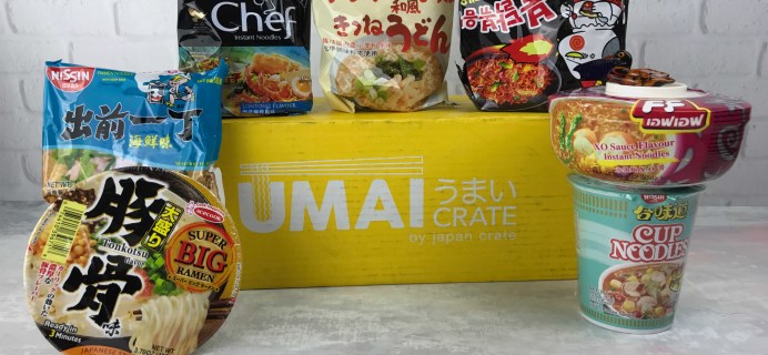 Umai Crate December 2016 Subscription Box Review + Coupon