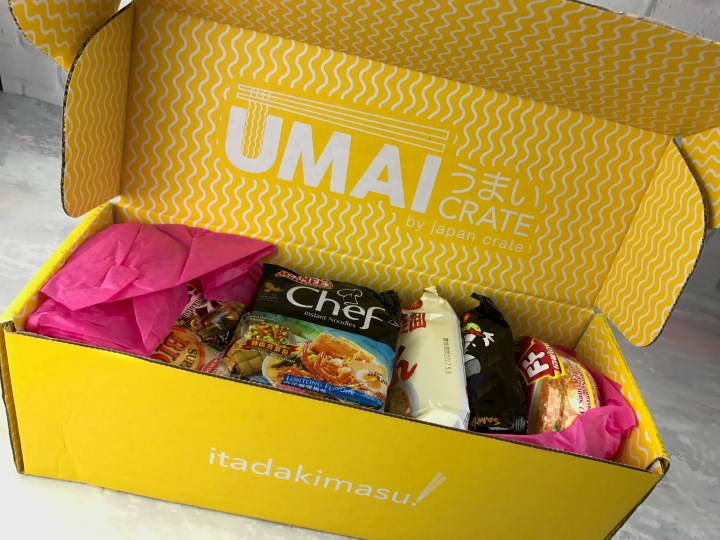 Umai Crate December 2016 Subscription Box Review + Coupon ...