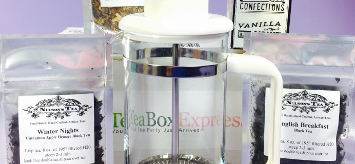 Tea Box Express January 2017 Subscription Review & Coupon