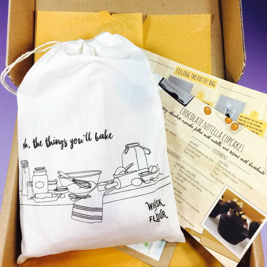 Whisk & Flour January 2017 Subscription Box Review + Coupon! Hello