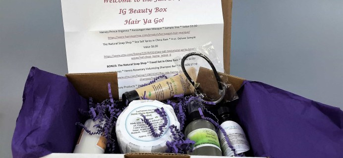 Imperial Glamour Beauty Box January 2017 Subscription Box Review –  Hair Ya Go!