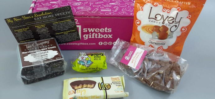 Sweets Gift Box January 2017 Subscription Box Review + Coupon!