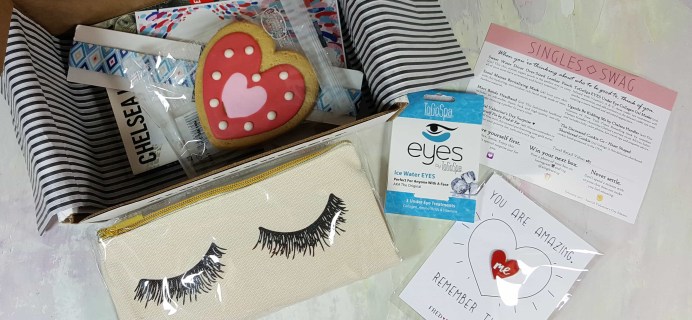 SinglesSwag Subscription Box Review & Coupon – February 2017