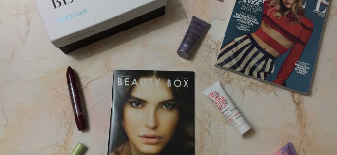 Look Fantastic Beauty Box January 2017 Subscription Box Review