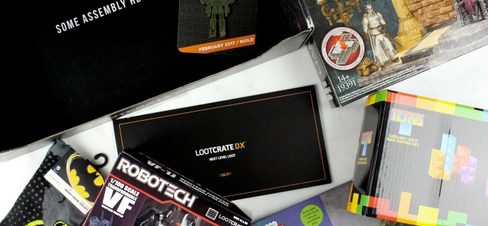  Loot Crate DX February 2017 Subscription Box Review & Coupon