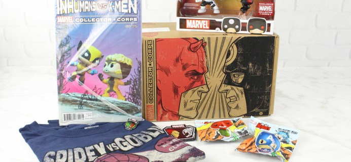 Marvel Collector Corps February 2017 Subscription Box Review – SUPERHERO SHOWDOWNS!