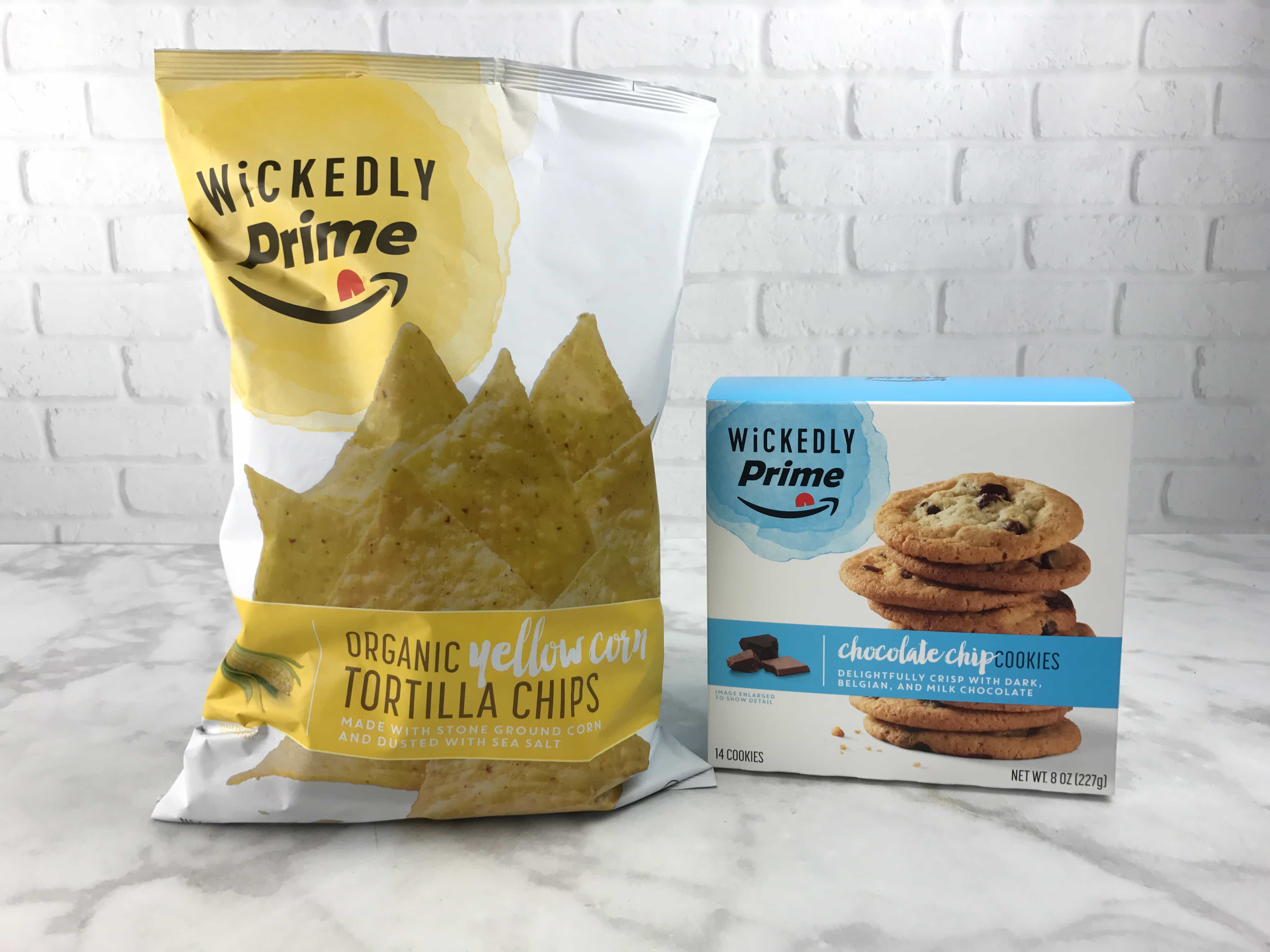 Wickedly Prime Review Yellow Corn Tortilla Chips Chocolate Chip Cookies Hello Subscription