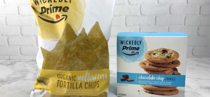 Wickedly Prime Review – Yellow Corn Tortilla Chips & Chocolate Chip Cookies
